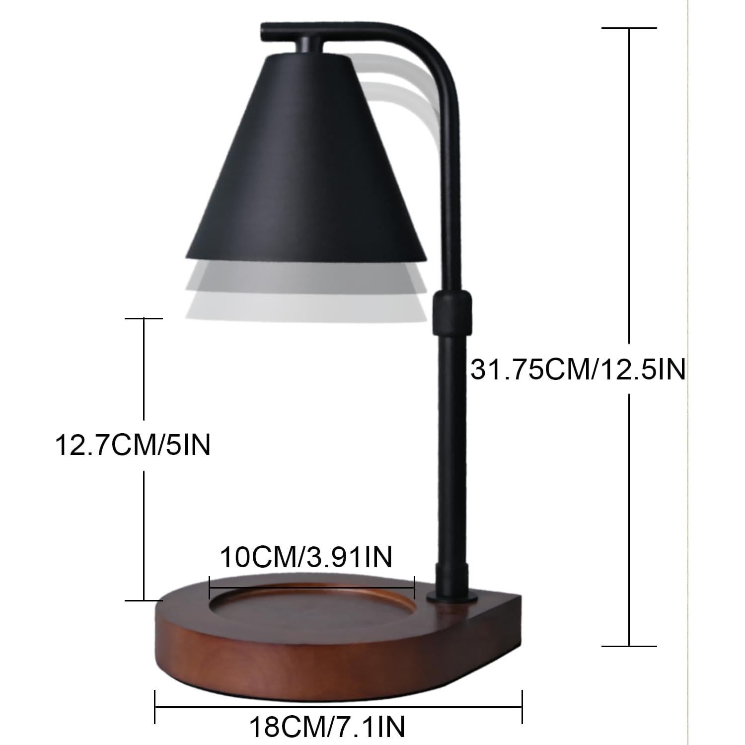 Lámpara Calentadora de Velas SOKCVSEA - Temporizador Ajustable