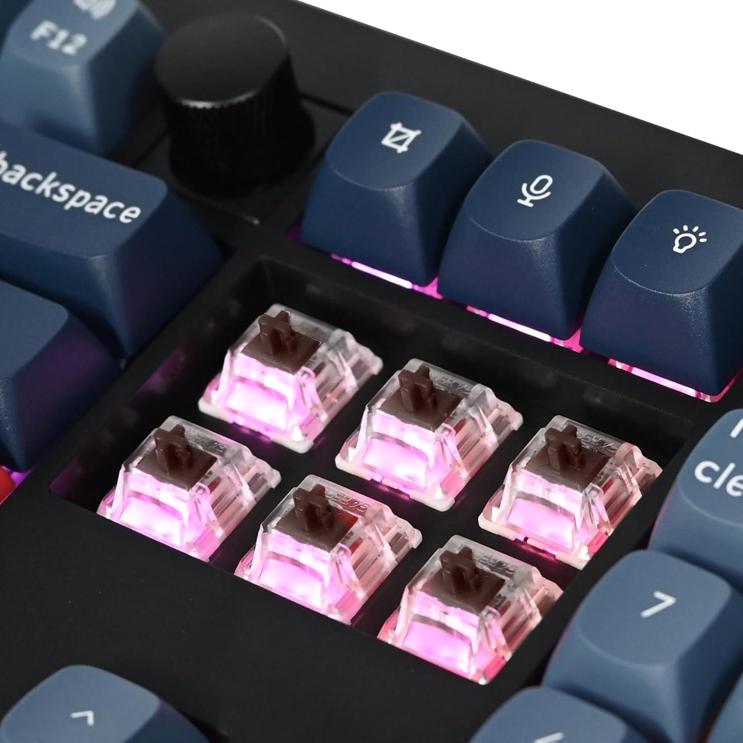 Teclado Mecánico Inalámbrico Keychron V6 Max RGB 108 Teclas