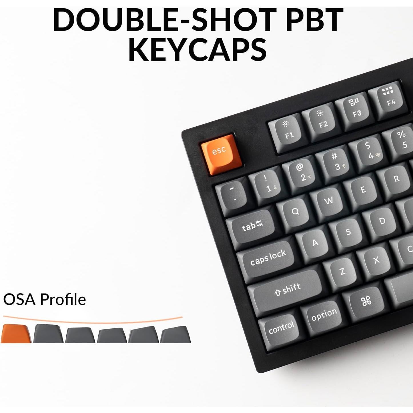 Teclado Mecánico Inalámbrico Keychron K10 Max RGB 108 Teclas