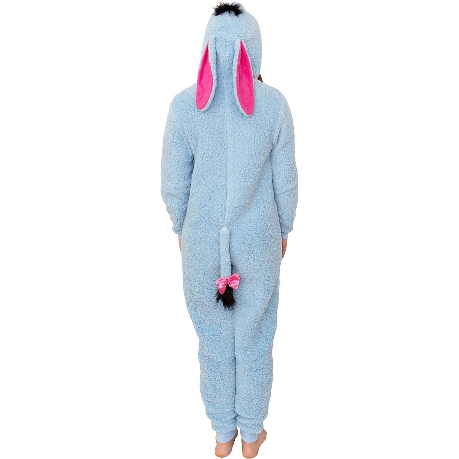 Disfraz de Pijama Eeyore Disney para Adultos - Suave y Cálido