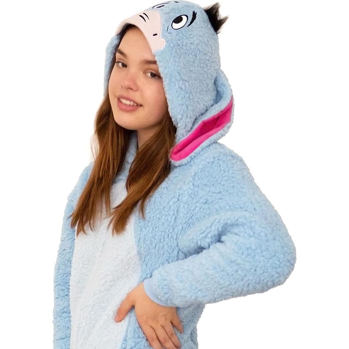 Disfraz de Pijama Eeyore Disney para Adultos - Suave y Cálido