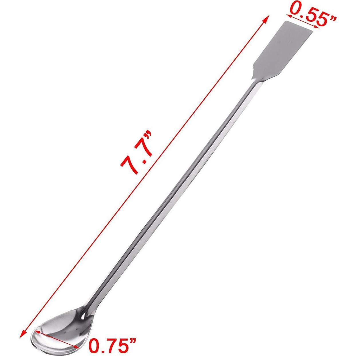 Cuchara Espátula 2 en 1 Acero Inoxidable Sunnyglade 10PCS