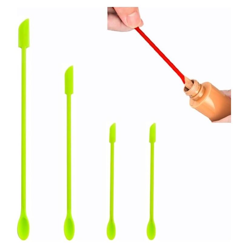 Set de 4 Espátulas de Silicona Wopanxye Verde 30.5cm