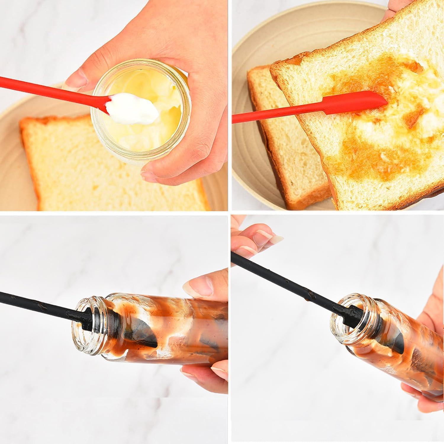 Set de 4 Espátulas de Silicona Wopanxye Verde 30.5cm