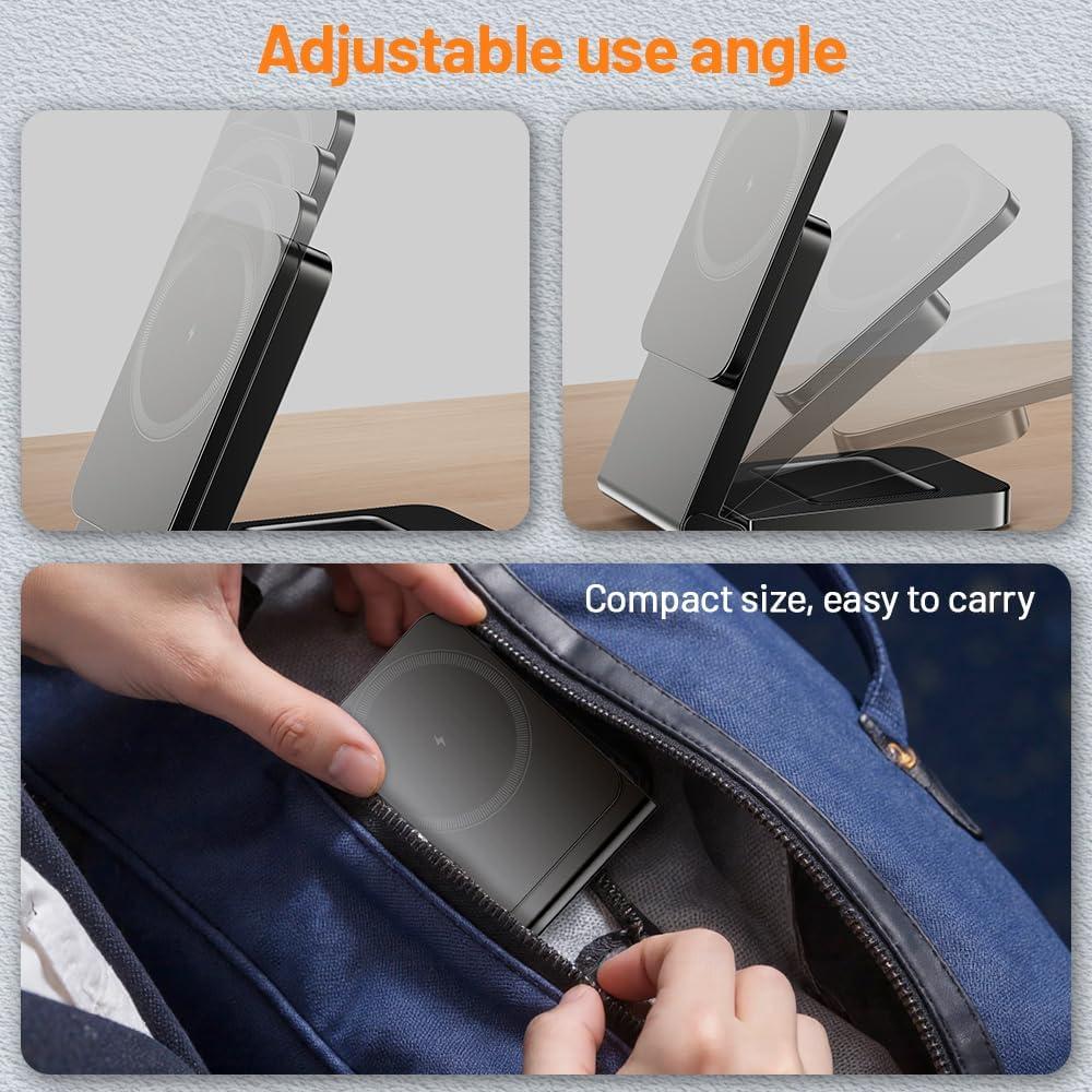 Estación de Carga Inalámbrica 3 en 1 F7 para iPhone y Apple Watch