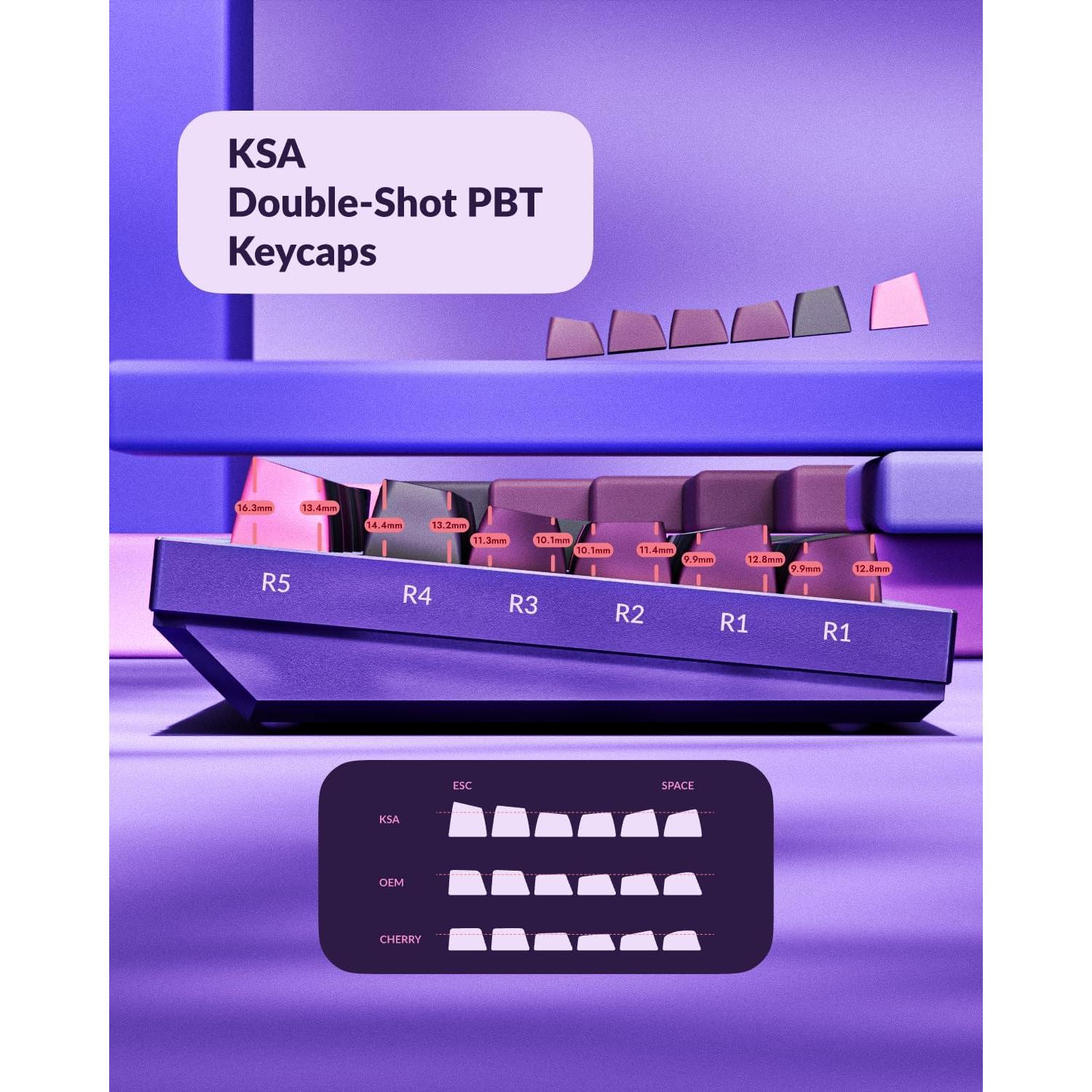 Teclado Mecánico Inalámbrico Keychron Q5 Pro 96% RGB Personalizable