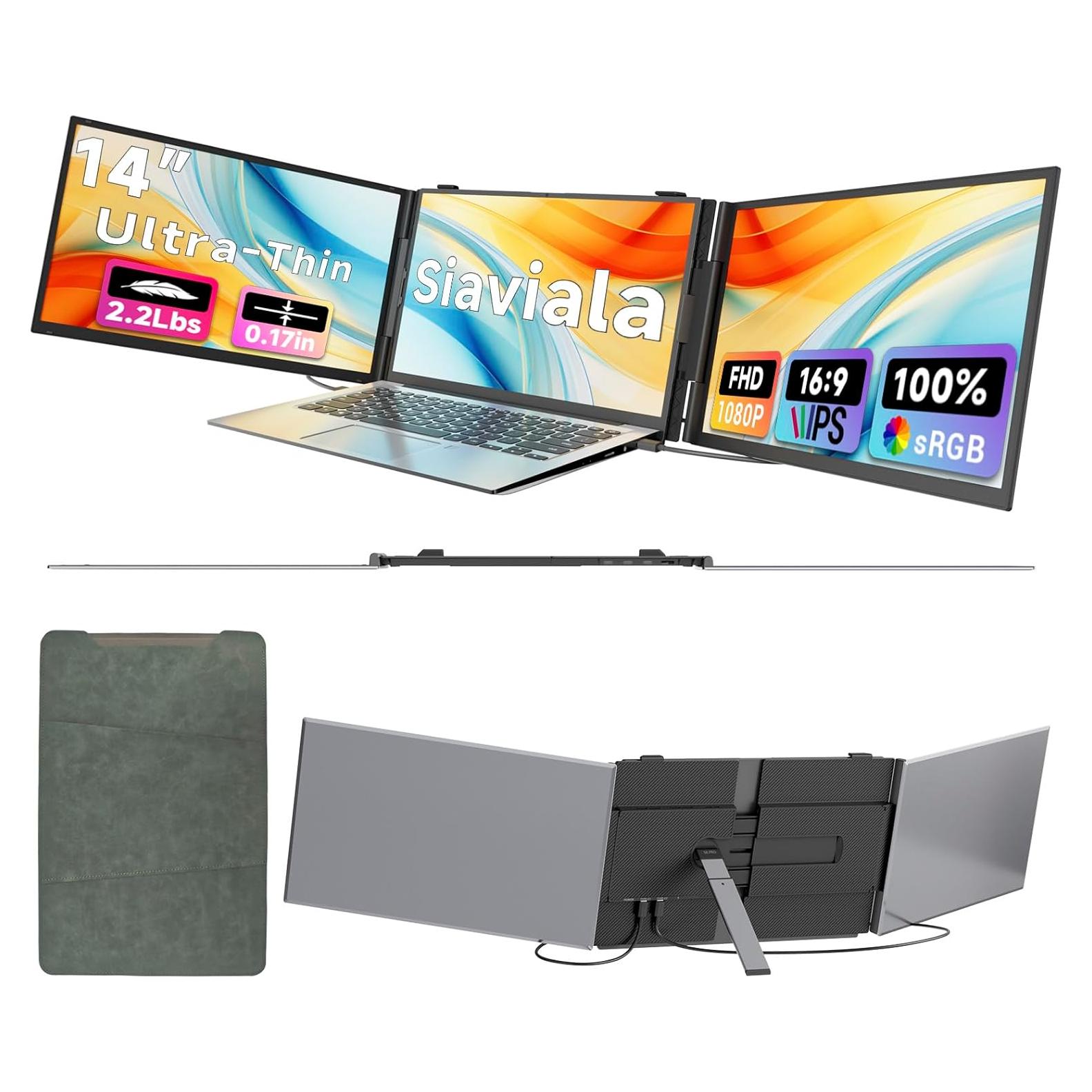 Extensor de Pantalla Portátil 14" FHD IPS Shenzhen S8 PRO