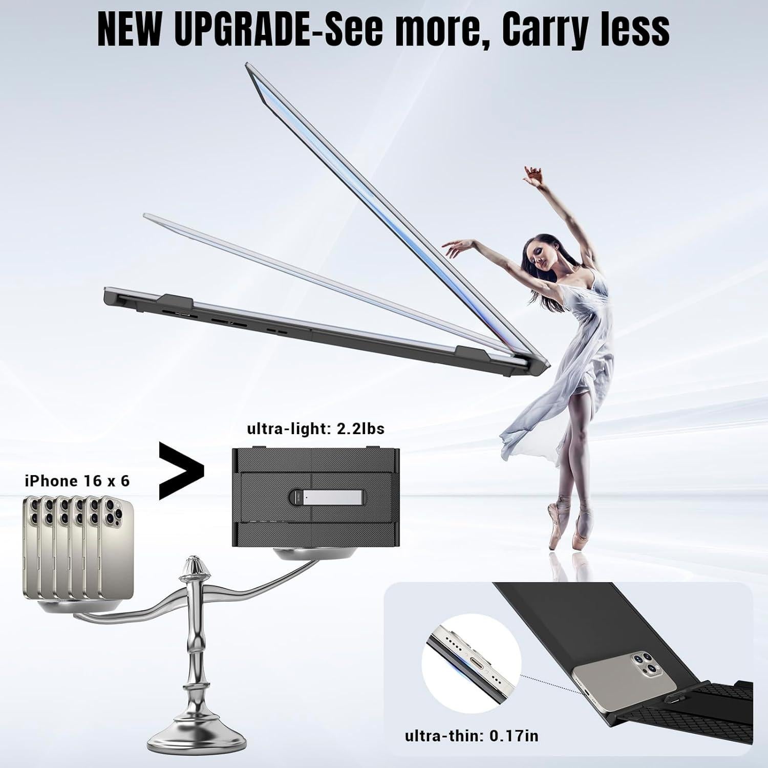 Extensor de Pantalla Portátil 14" FHD IPS Shenzhen S8 PRO