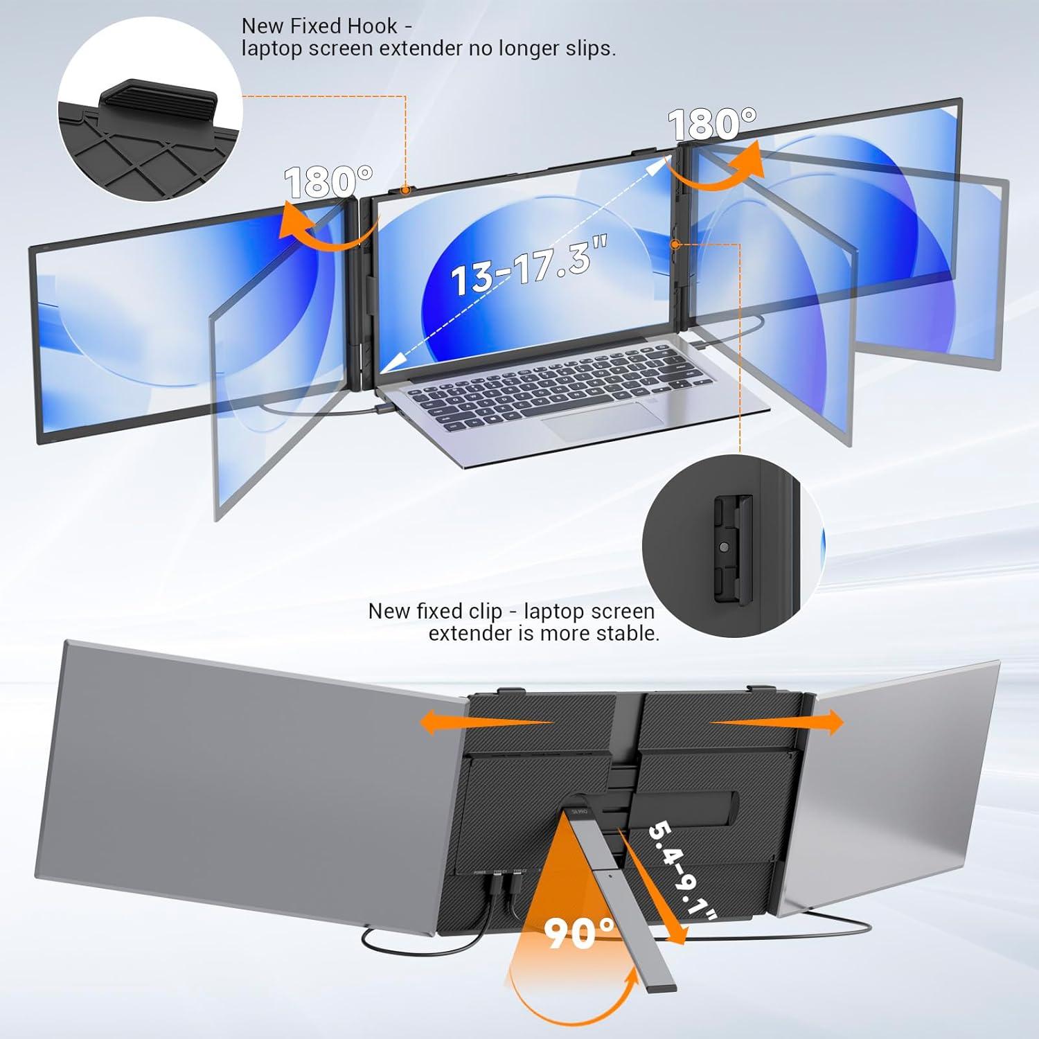 Extensor de Pantalla Portátil 14" FHD IPS Shenzhen S8 PRO