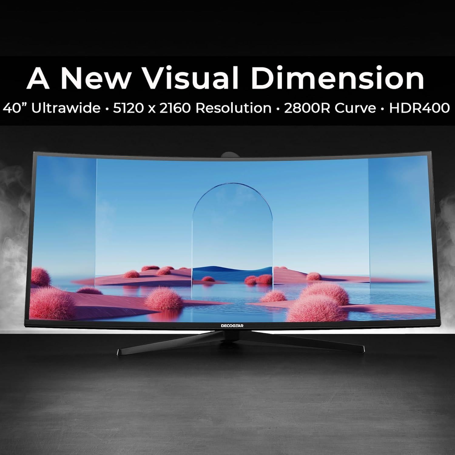 Monitor Ultrawide Curvado Deco Gear VIEW401 40" 5K2K HDR10