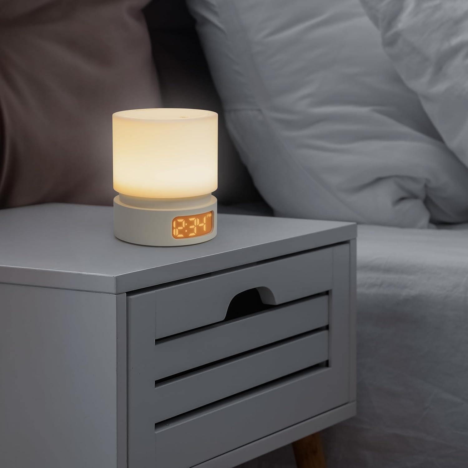 Reloj Despertador Digital La Crosse Technology Nikko Luz Asistida