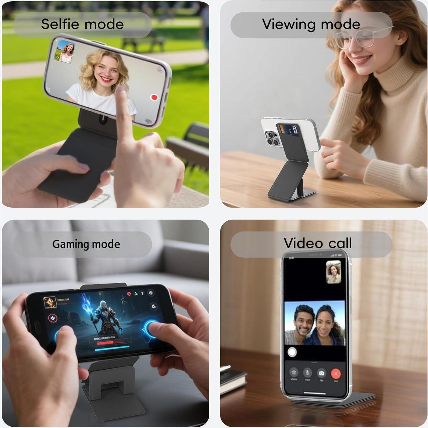 Soporte trípode magnético TIWLAIKE 3 en 1 para iPhone 17 Pro Max