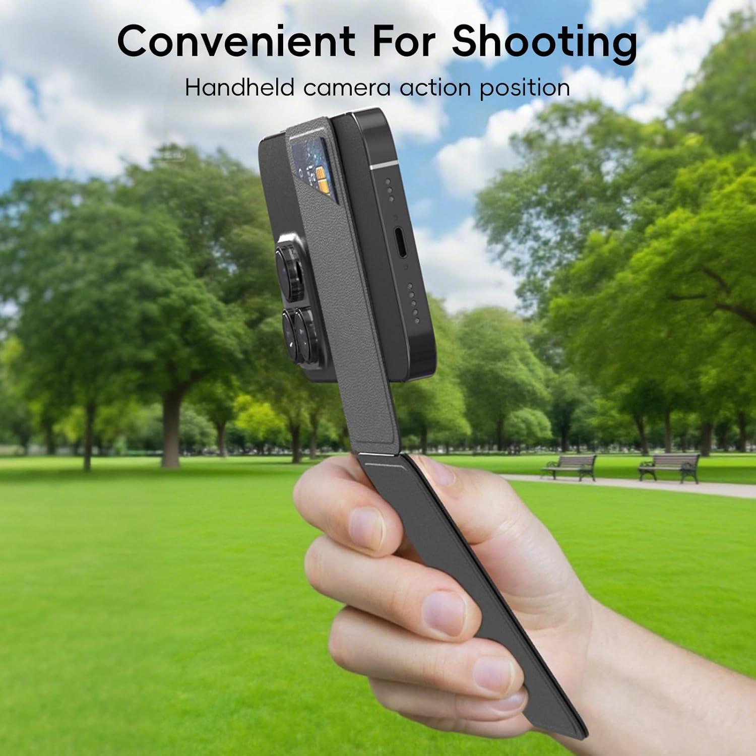 Soporte trípode magnético TIWLAIKE 3 en 1 para iPhone 17 Pro Max