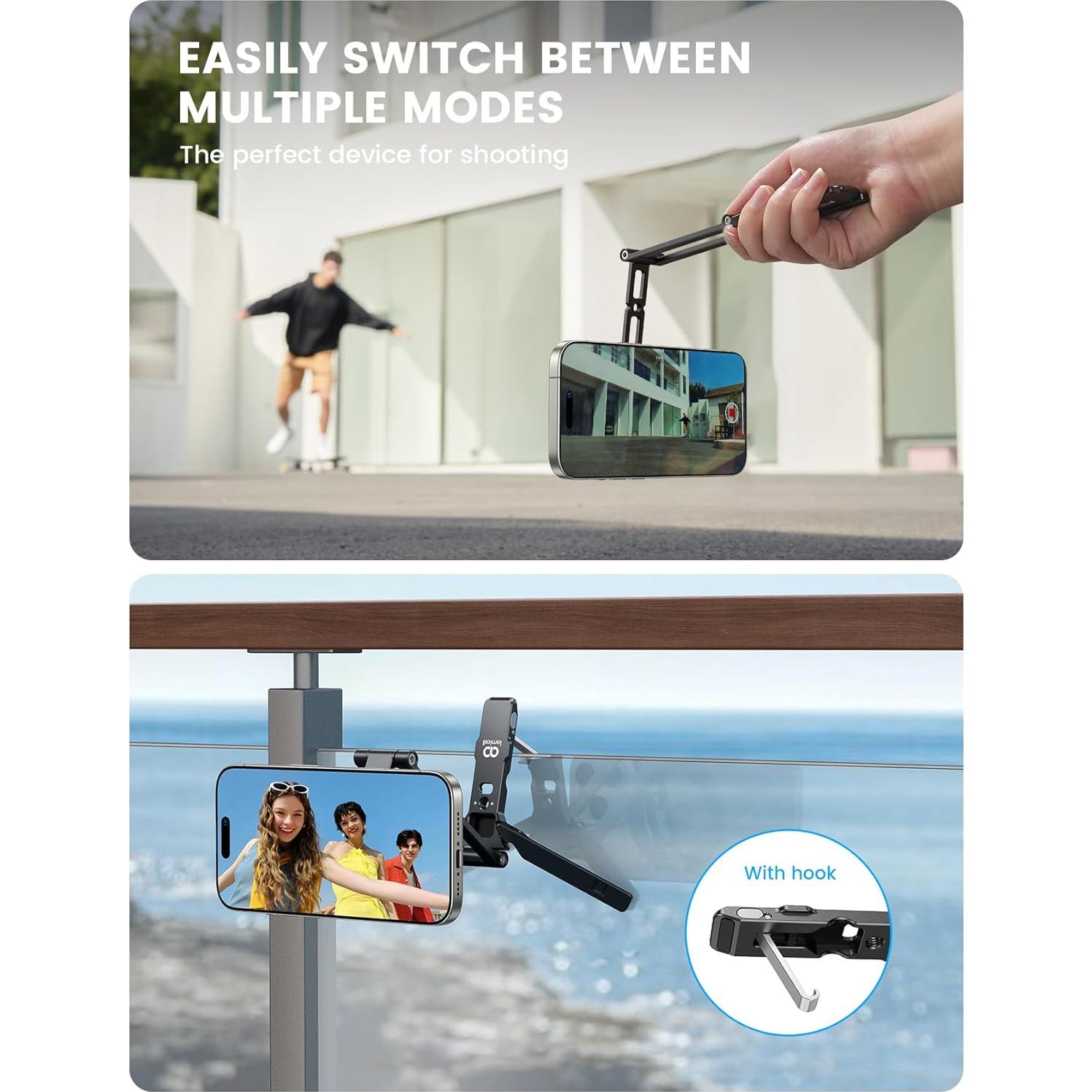 Soporte Trípode Magnético Lamicall para iPhone 17/16 Pro Max