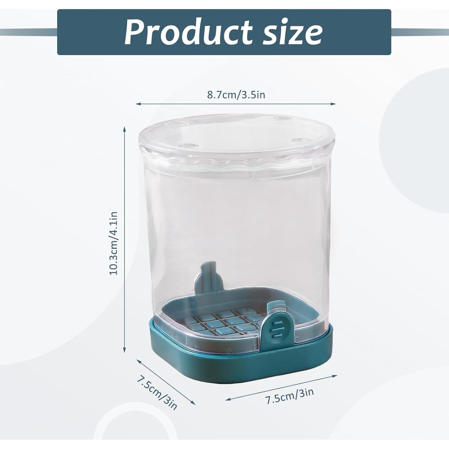 Cortador de Frutas y Verduras Xorim, Acero Inoxidable, Azul