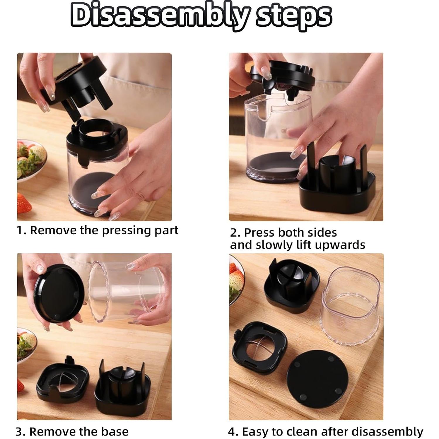 Cortador de Frutas y Huevos Kunovo de Acero Inoxidable Negro