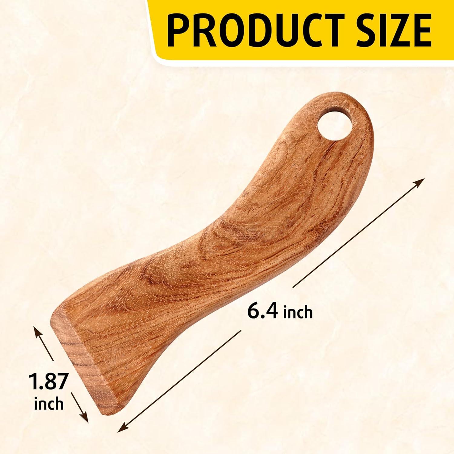 Raspador de Madera VTUNA para Ollas y Sartenes - Ergonomía y Calidad