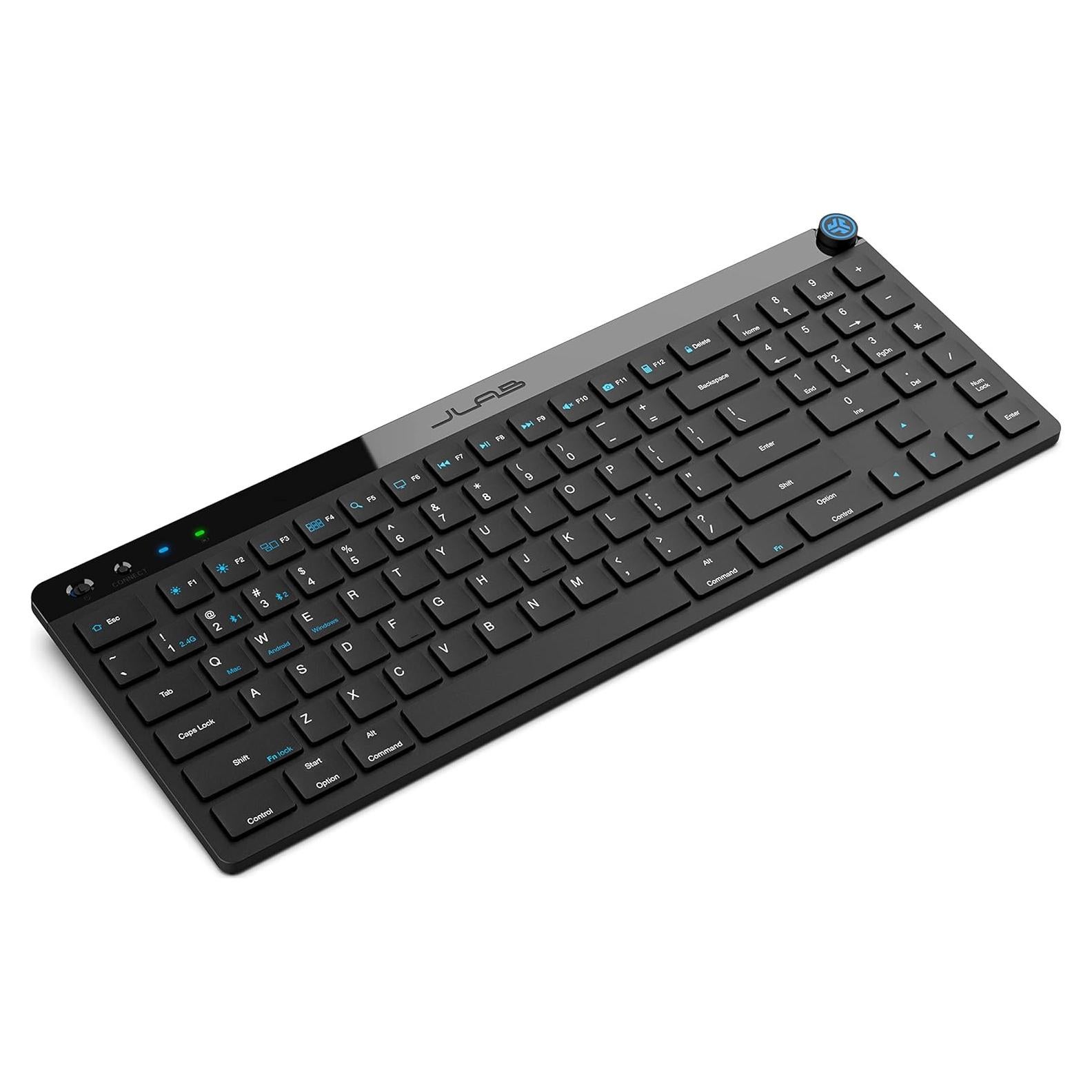 Teclado Inalámbrico JLab JBuds, Bluetooth 5.2, 95 Teclas