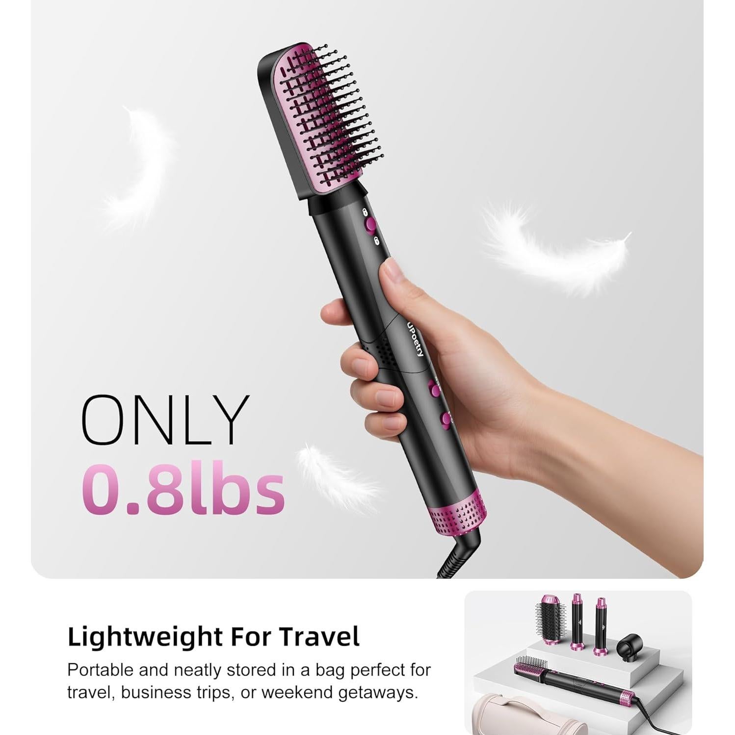 Estilizador de Cabello 5 en 1 UPoetry - Secador y Rizador