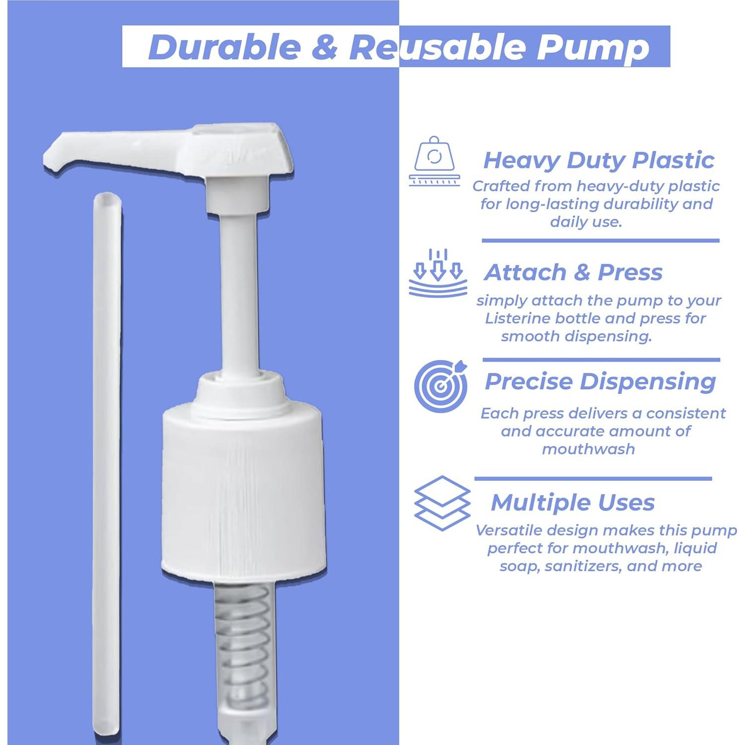 Dispensador de bomba DDM International para Listerine 1.5L