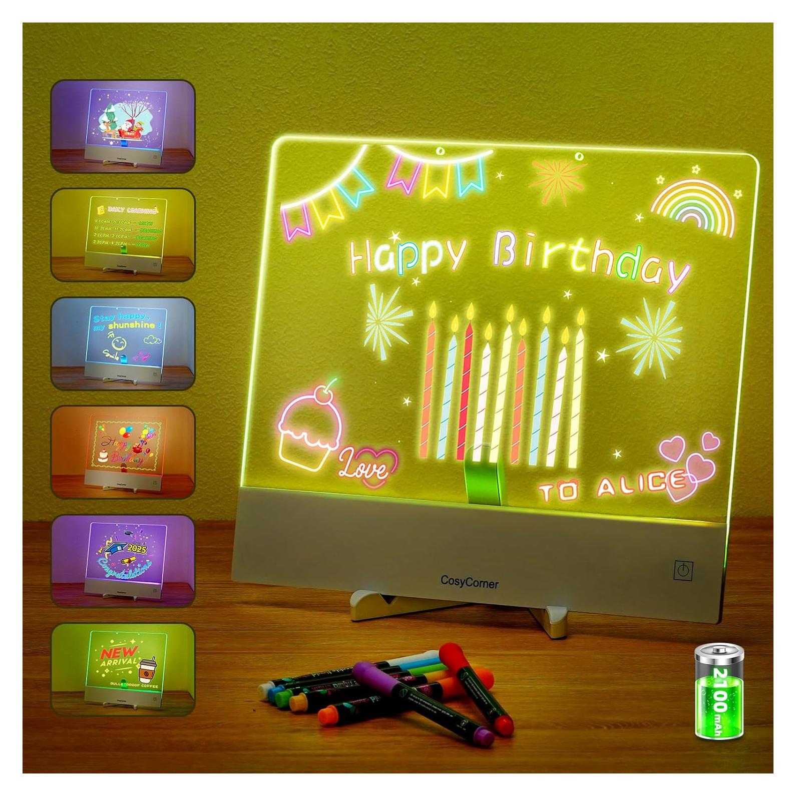 Tablero de Dibujo LED CosyCorner 34.8x24.1cm Recargable