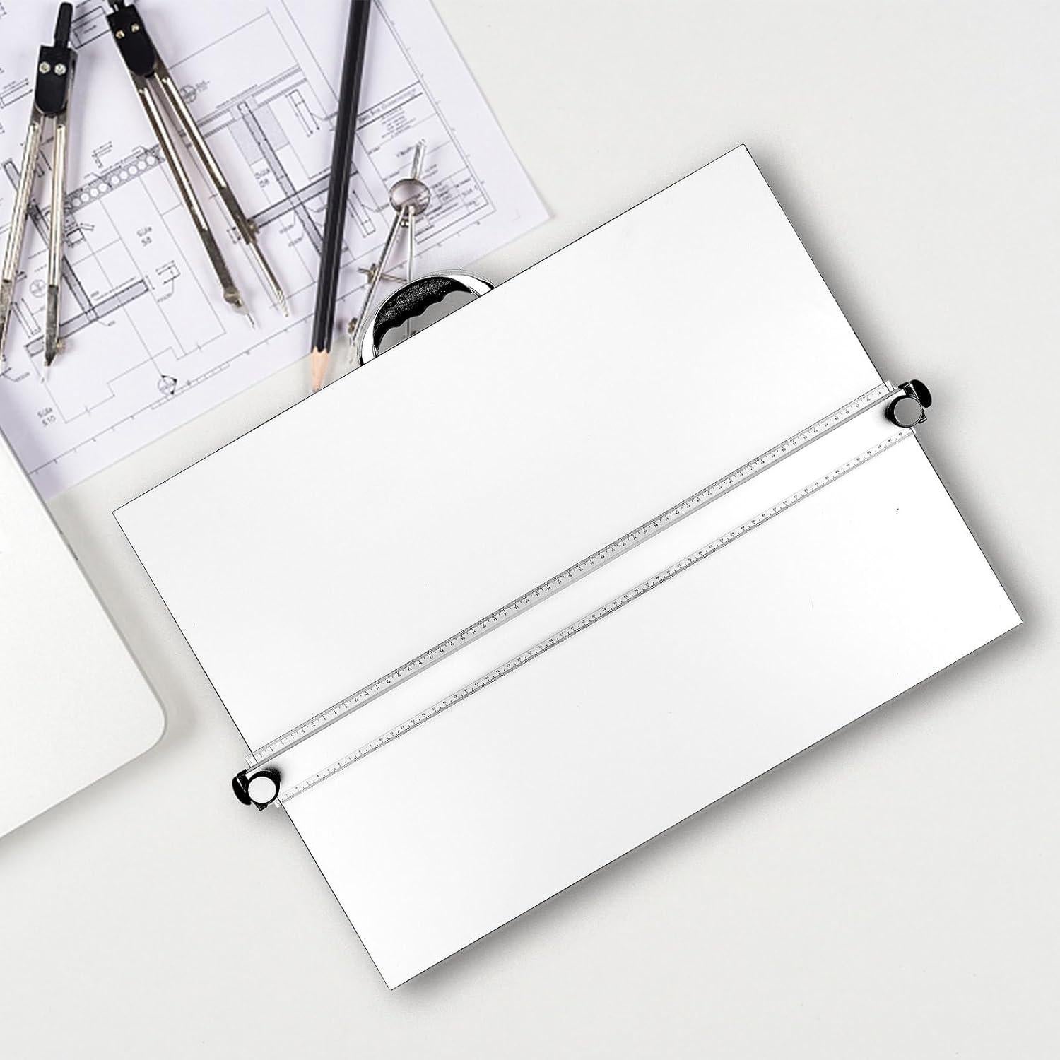 Mesa de Dibujo Portátil Julymoda A2 con Barra Paralela 60x45cm