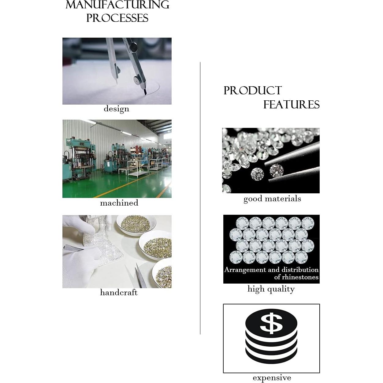 Soporte ajustable para teléfono celular cristal SZ Bling Plata