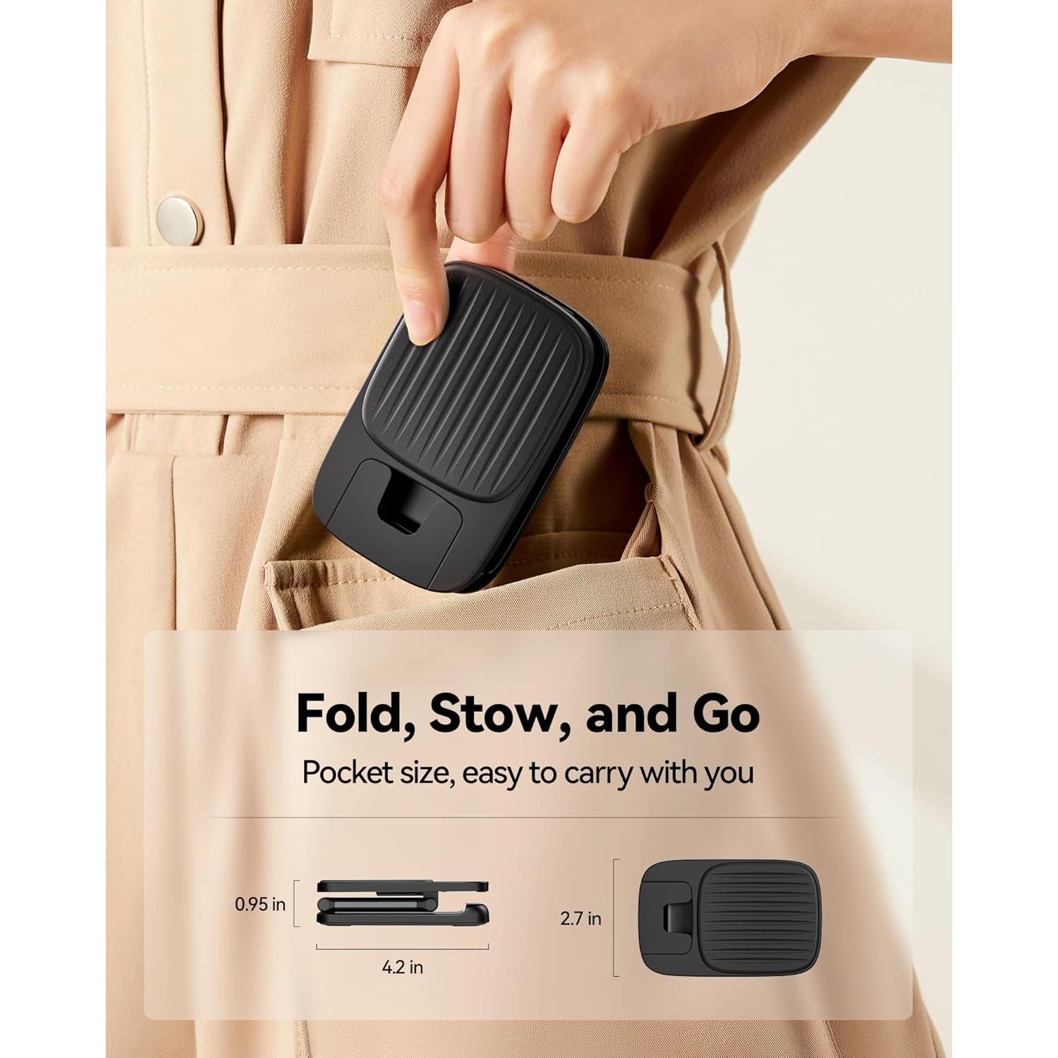 Soporte Plegable para Teléfono Móvil NKNZLY - 2 Paquetes, Ajustable