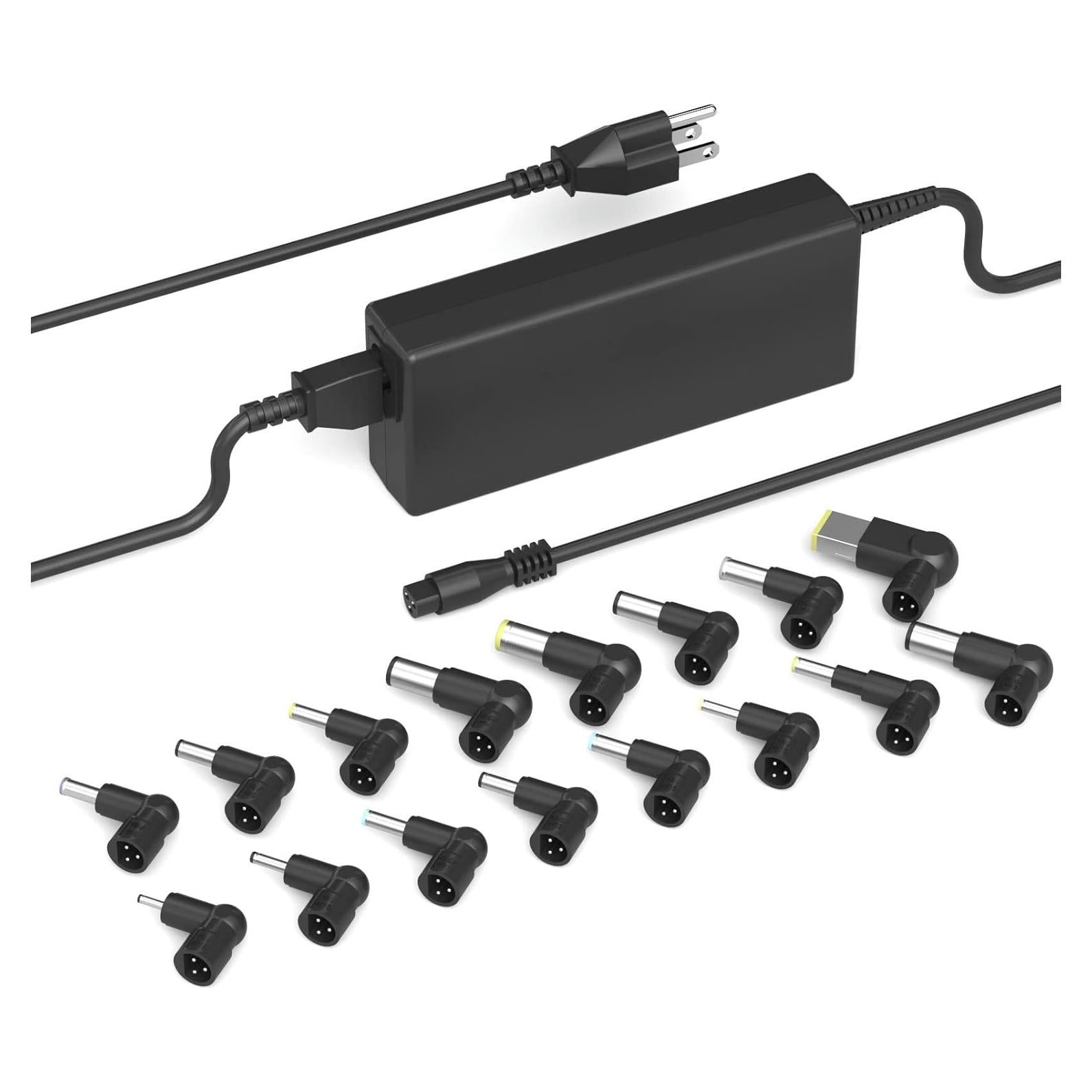 Cargador Universal 90W JIONR para Laptop Dell HP Lenovo Acer