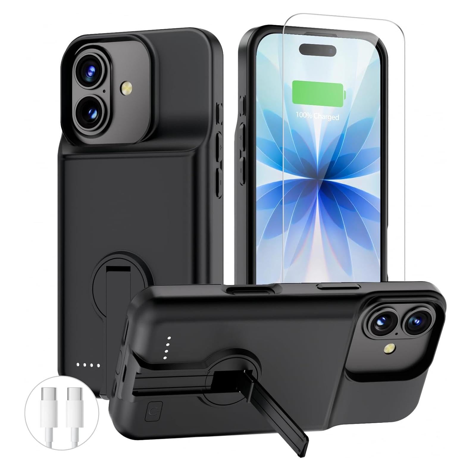 Estuche de Batería BOPPS para iPhone 17 8500mAh Negro