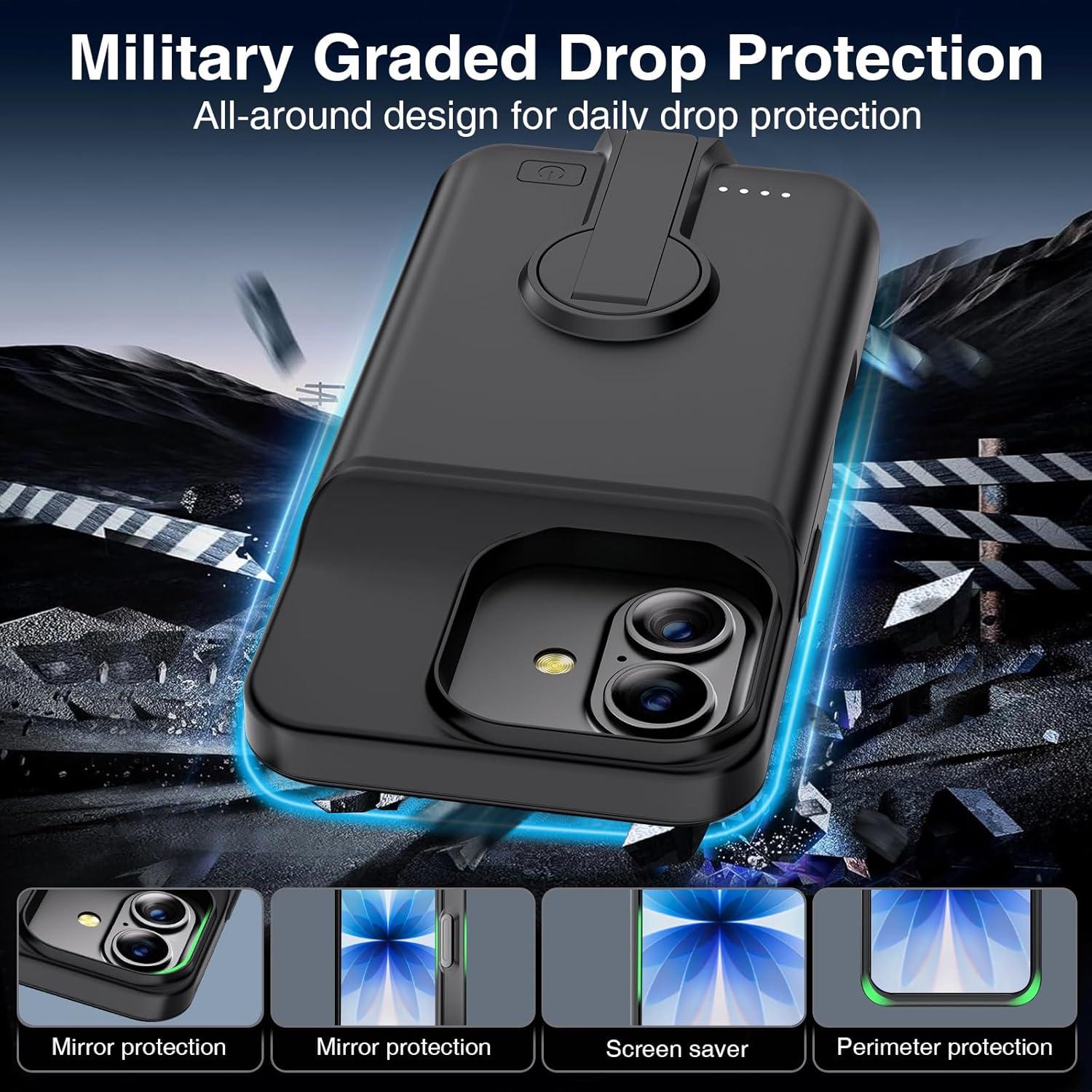 Estuche de Batería BOPPS para iPhone 17 8500mAh Negro