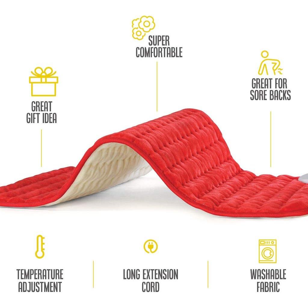 Almohadilla Térmica Eléctrica Medical King 24x12 cm Alivio Dolor