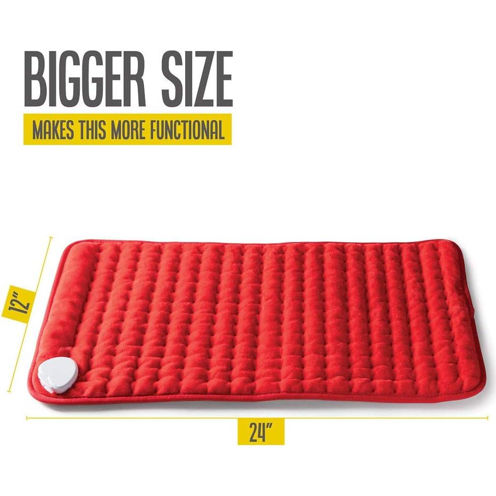 Almohadilla Térmica Eléctrica Medical King 24x12 cm Alivio Dolor