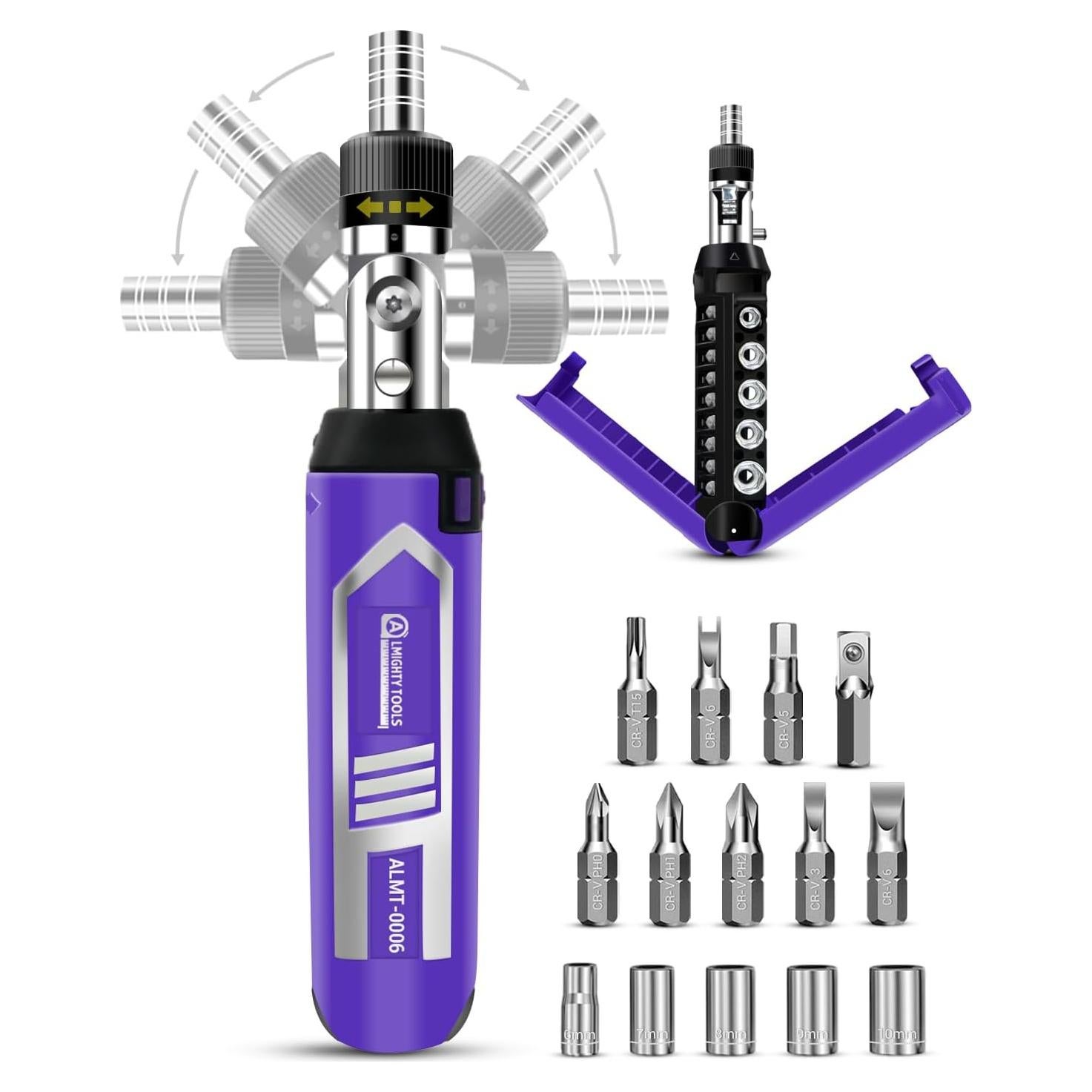 Juego de Destornilladores Multi Bit 14-en-1 Almighty Tools