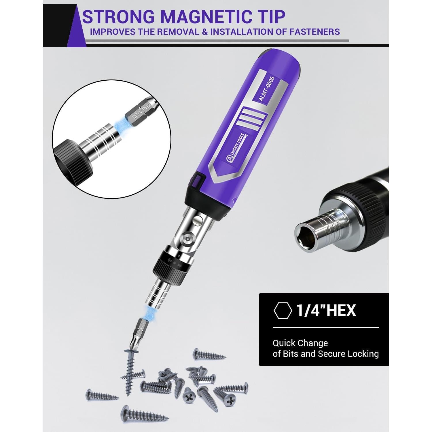 Juego de Destornilladores Multi Bit 14-en-1 Almighty Tools