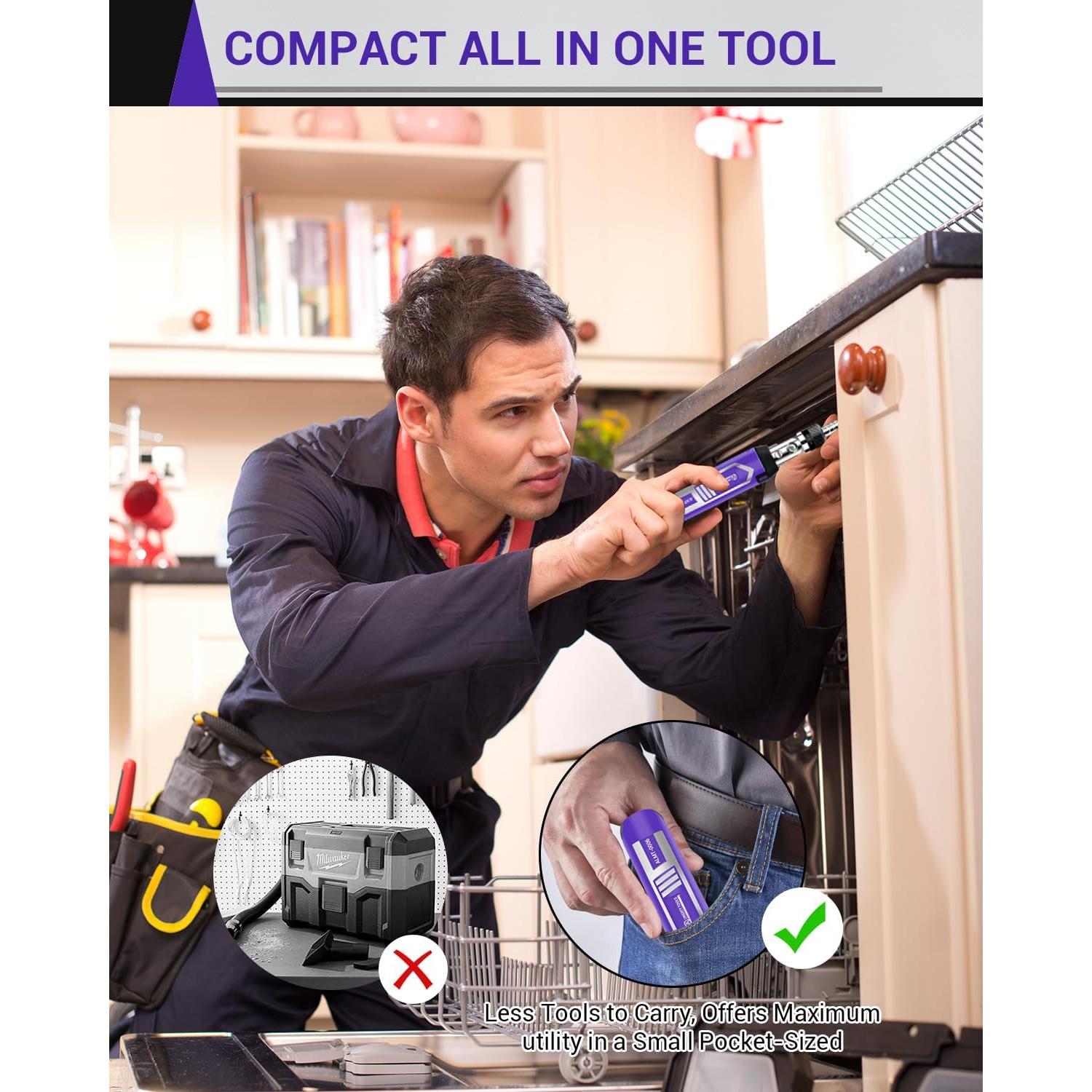 Juego de Destornilladores Multi Bit 14-en-1 Almighty Tools