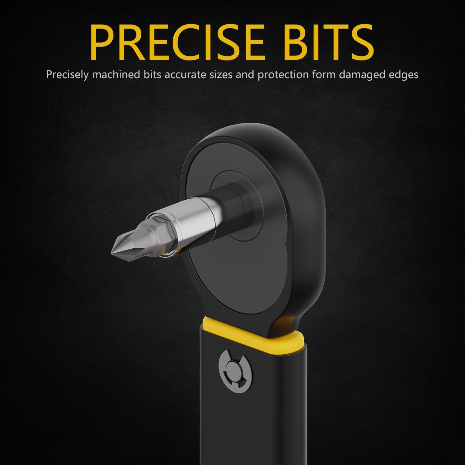 Conjunto de Puntas de Seguridad Renekton 97 Piezas Acero S2