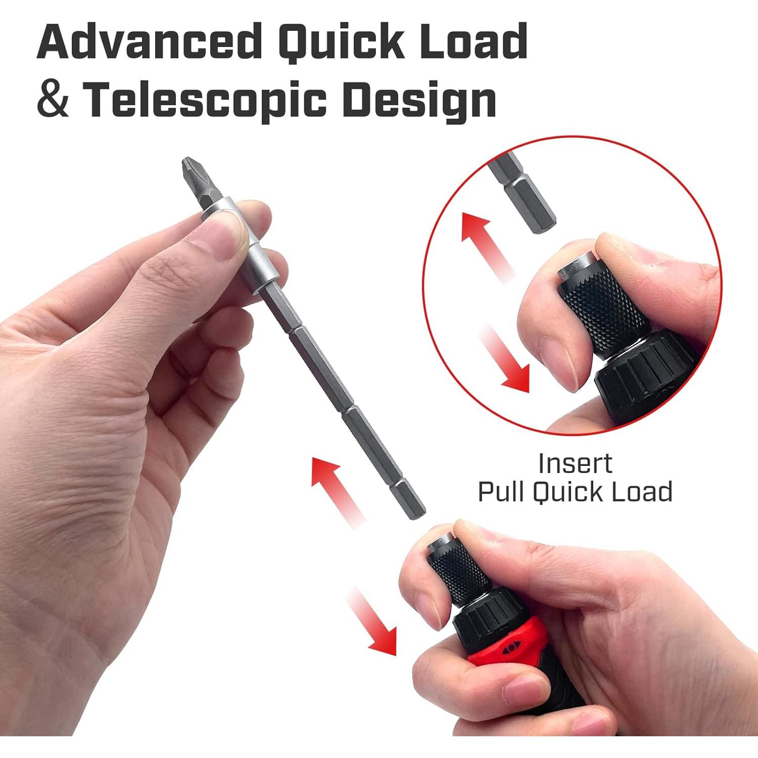 Juego de Destornilladores 21 en 1 IRONCUBE con Puntas Magnéticas