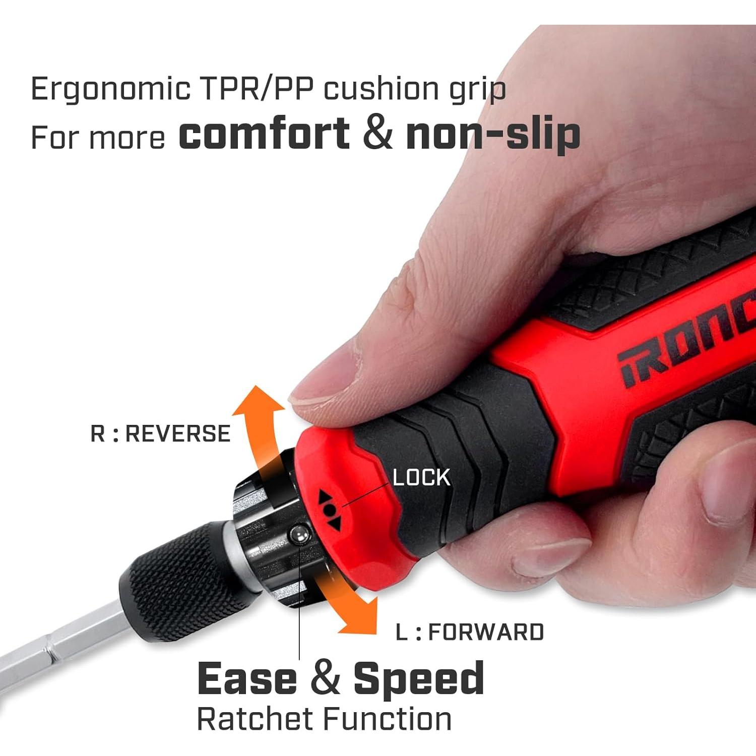 Juego de Destornilladores 21 en 1 IRONCUBE con Puntas Magnéticas