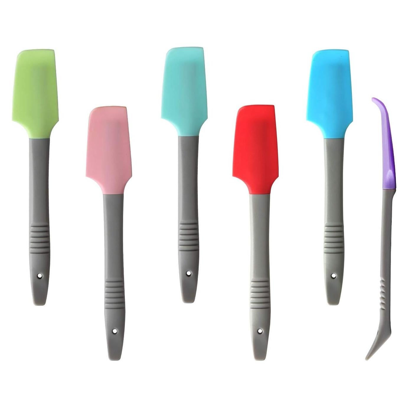 Espátula Mini de Silicona Yoku Made - 6 Colores, 18.6 cm