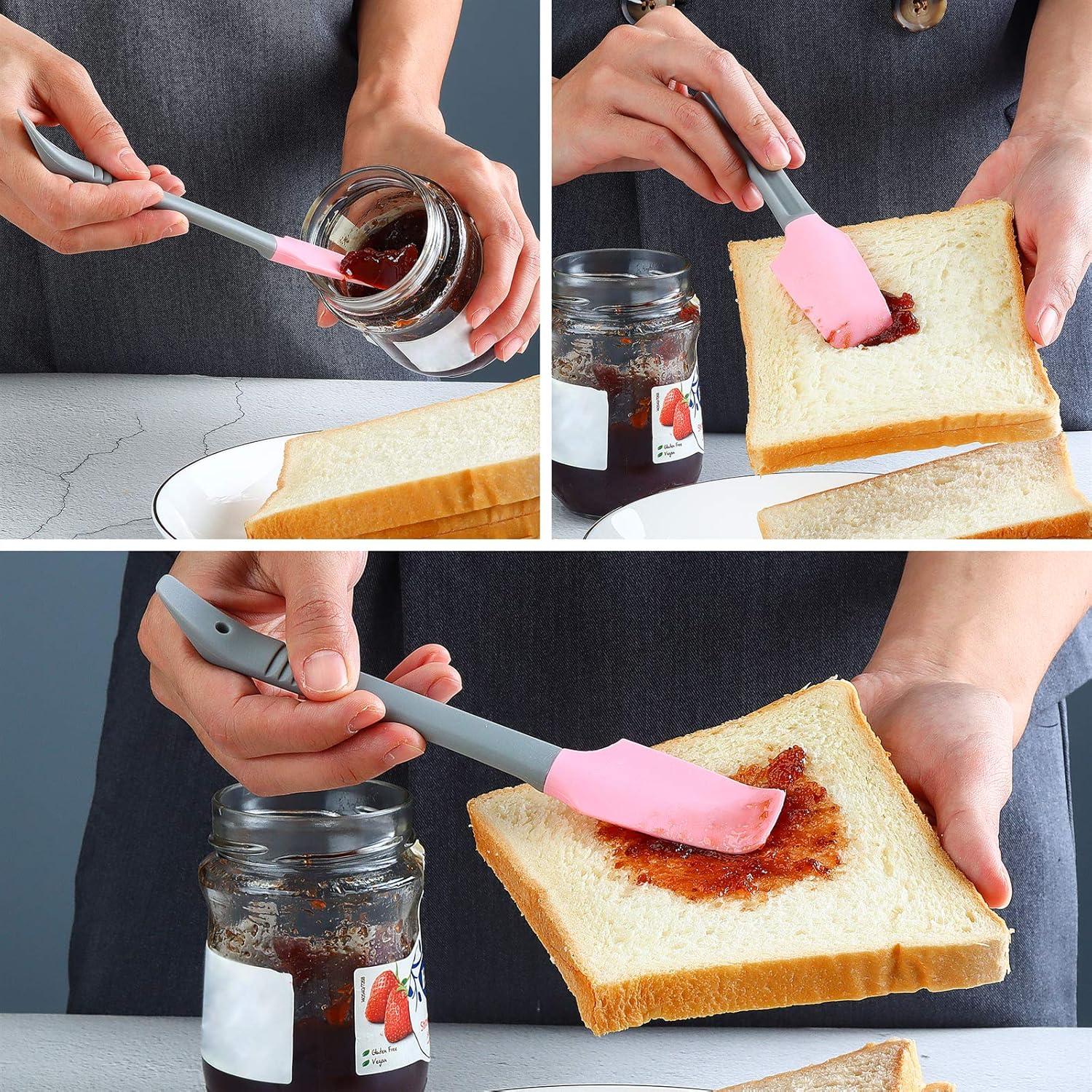 Espátula Mini de Silicona Yoku Made - 6 Colores, 18.6 cm