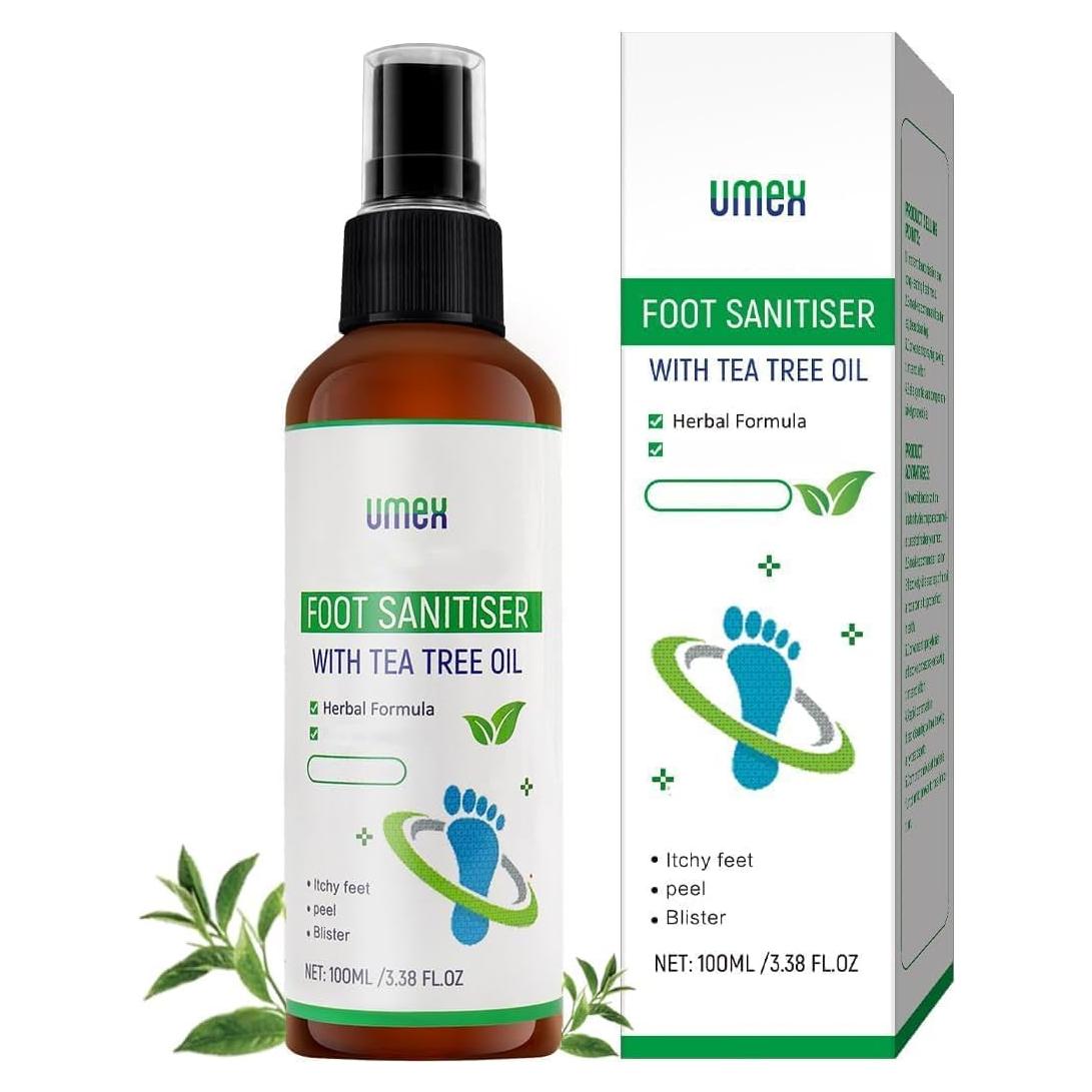 Spray Desodorante para Pies y Calzado Umex 100ml - Aceite de Árbol de Té