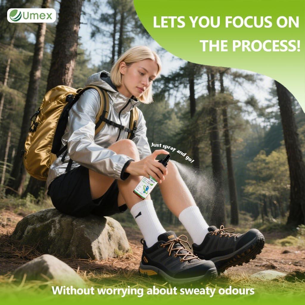 Spray Desodorante para Pies y Calzado Umex 100ml - Aceite de Árbol de Té