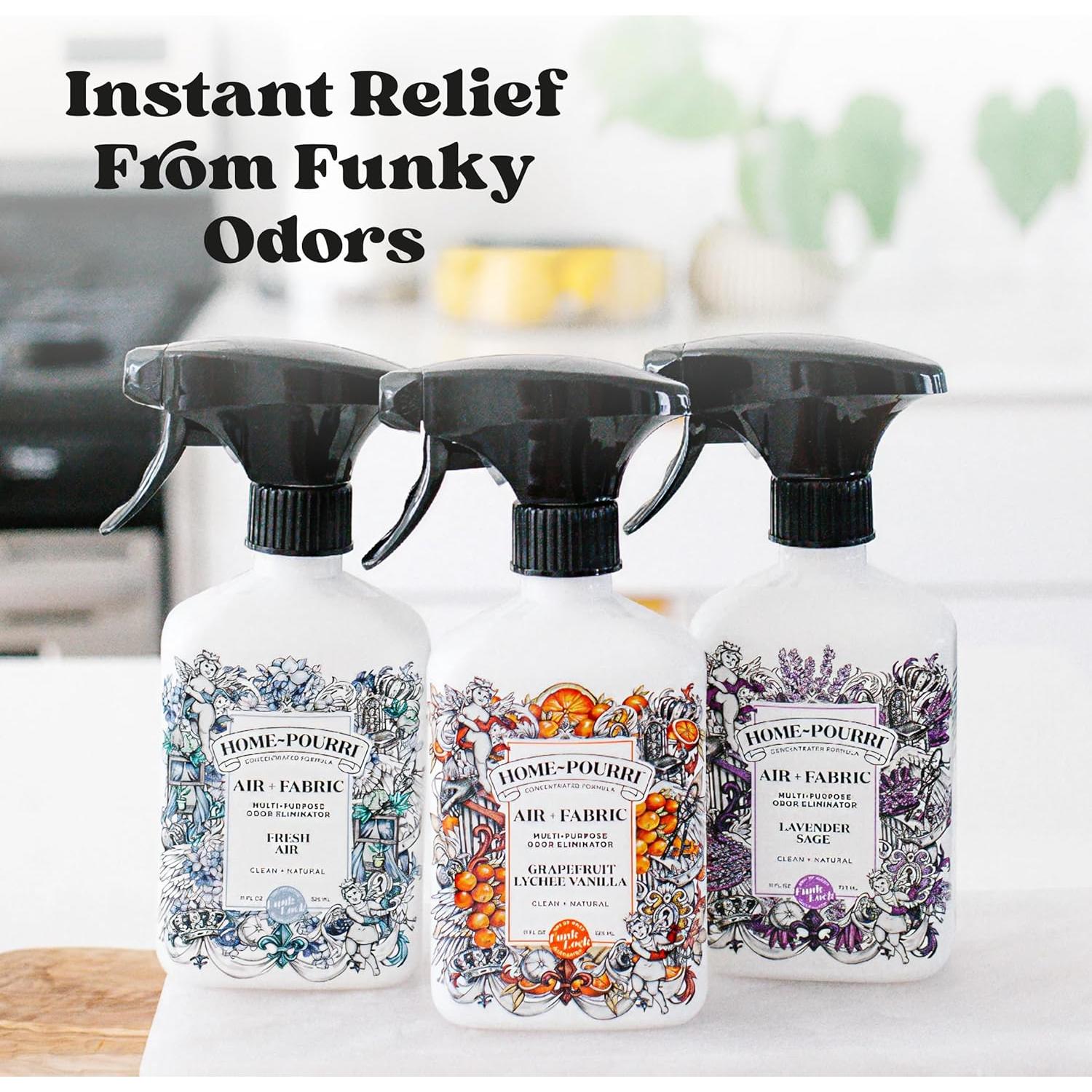 Home-Pourri Spray Multiusos Desodorante 325 ml Salvia Lavanda