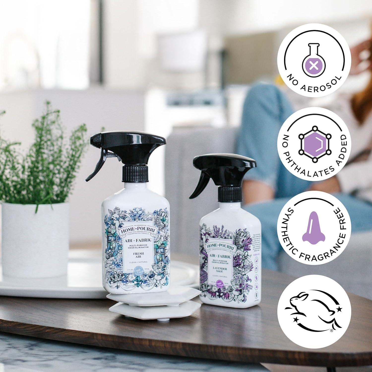 Home-Pourri Spray Multiusos Desodorante 325 ml Salvia Lavanda