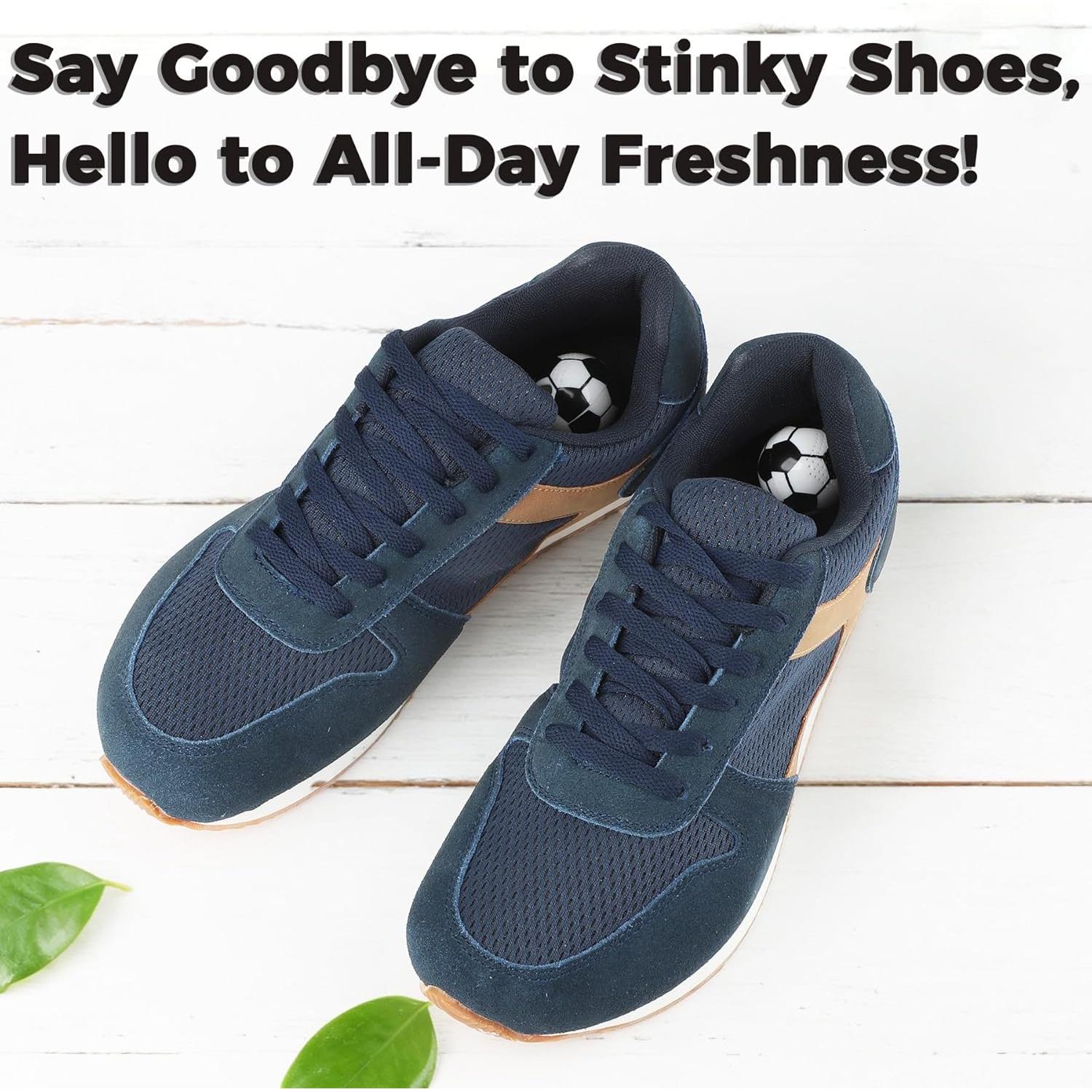 Bolas Desodorantes Naturales Knixmax para Zapatos - 6 Paquetes