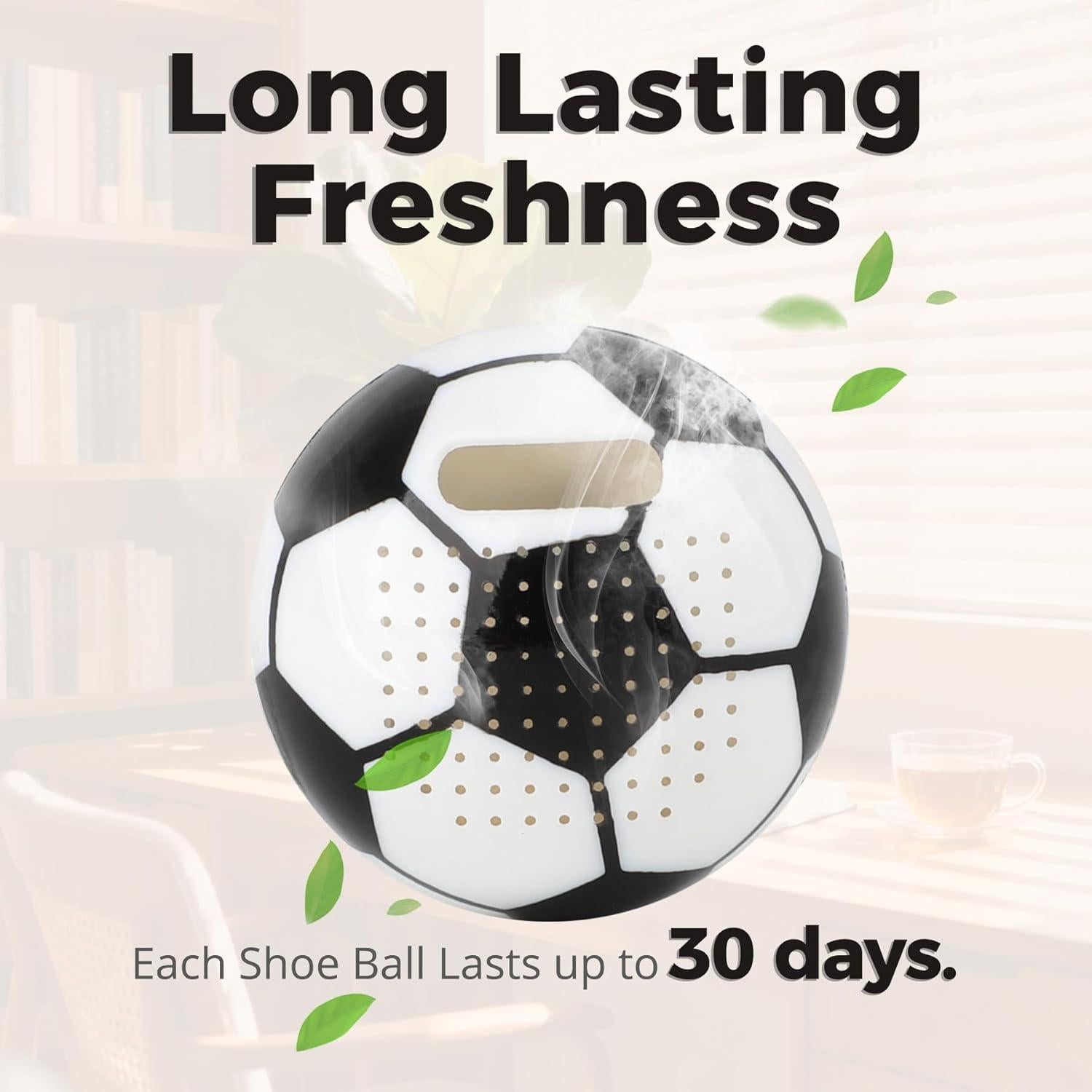 Bolas Desodorantes Naturales Knixmax para Zapatos - 6 Paquetes