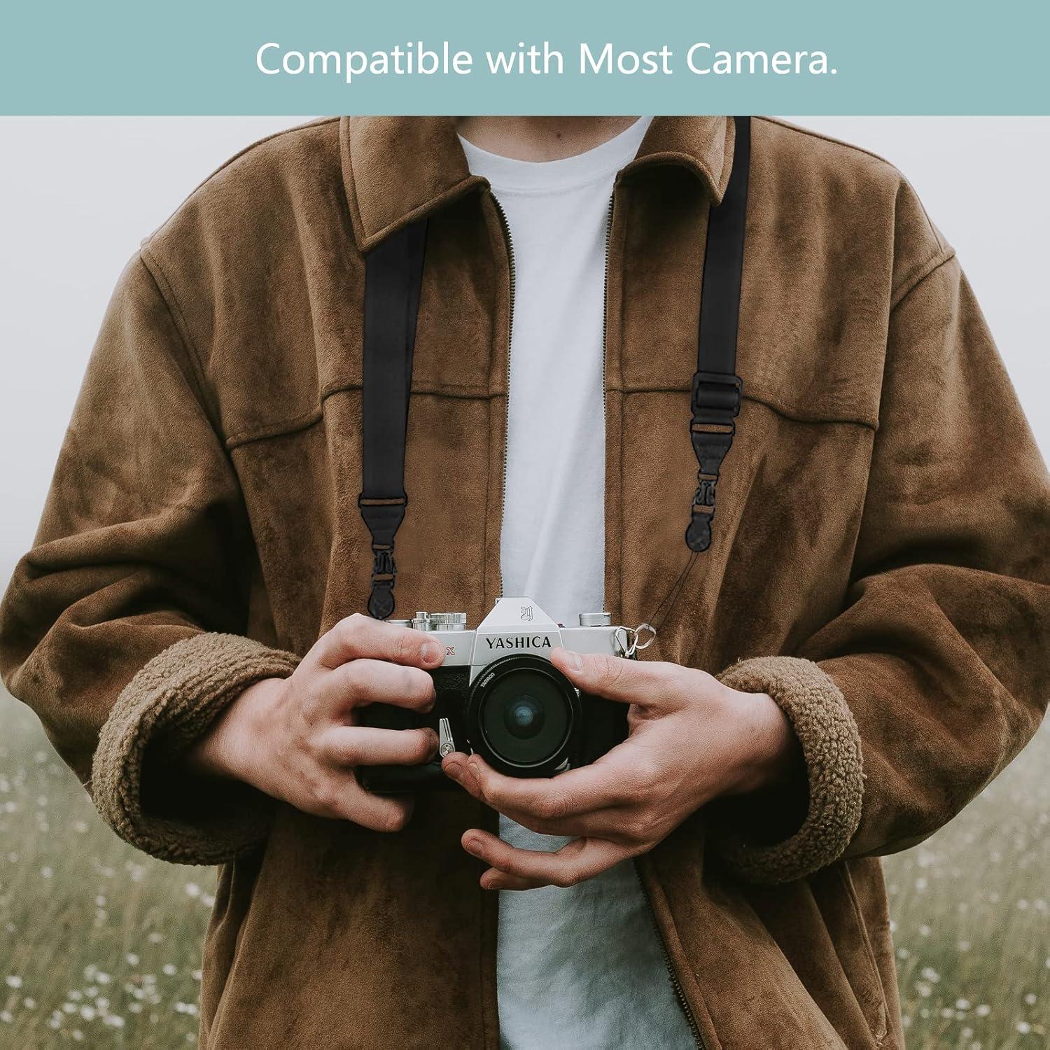 Paquete de 3 correas ajustables Gowjaw para hombro - Nylon negro