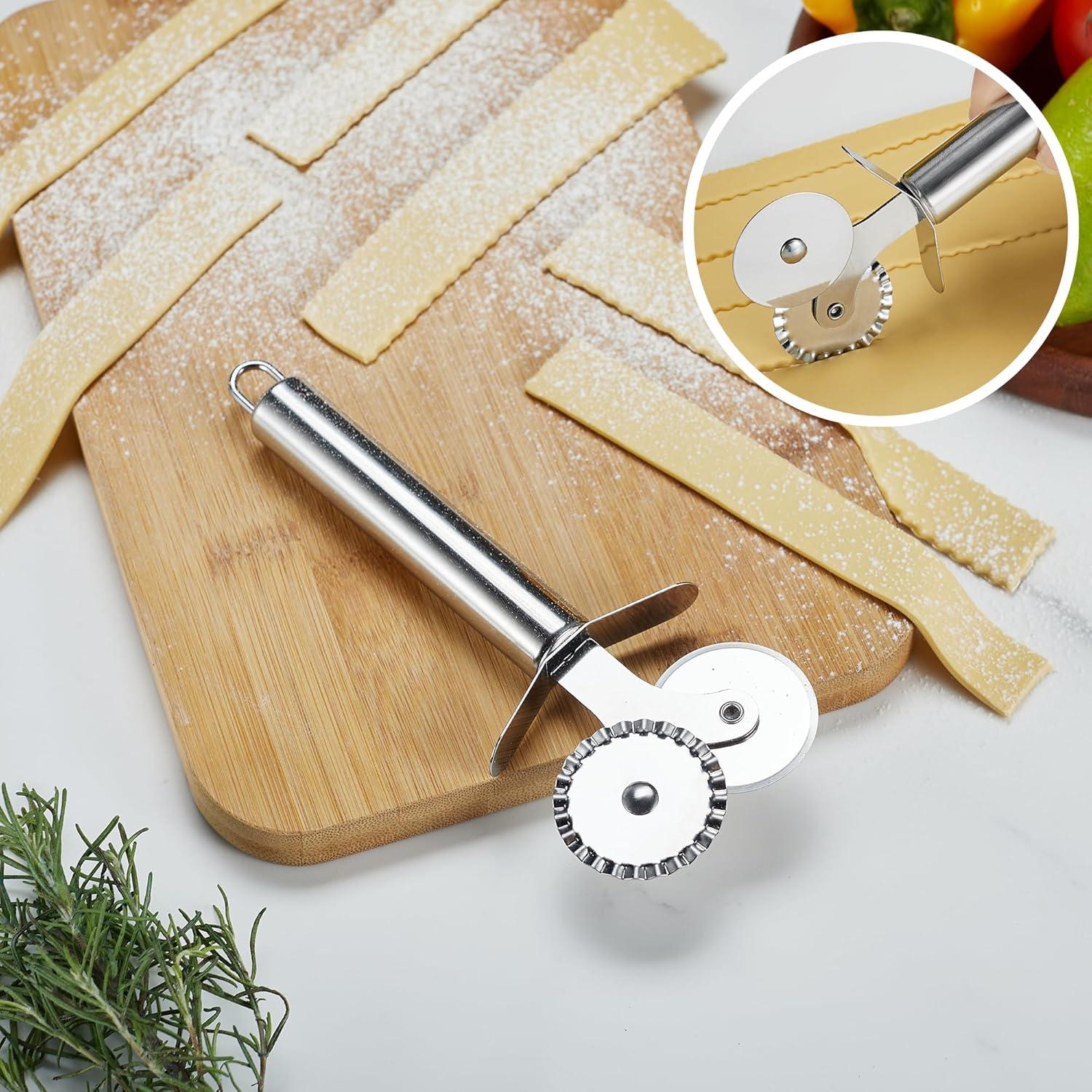 Cortador de Masa Rejilla y Doble Rueda FUNNANS 0.5kg