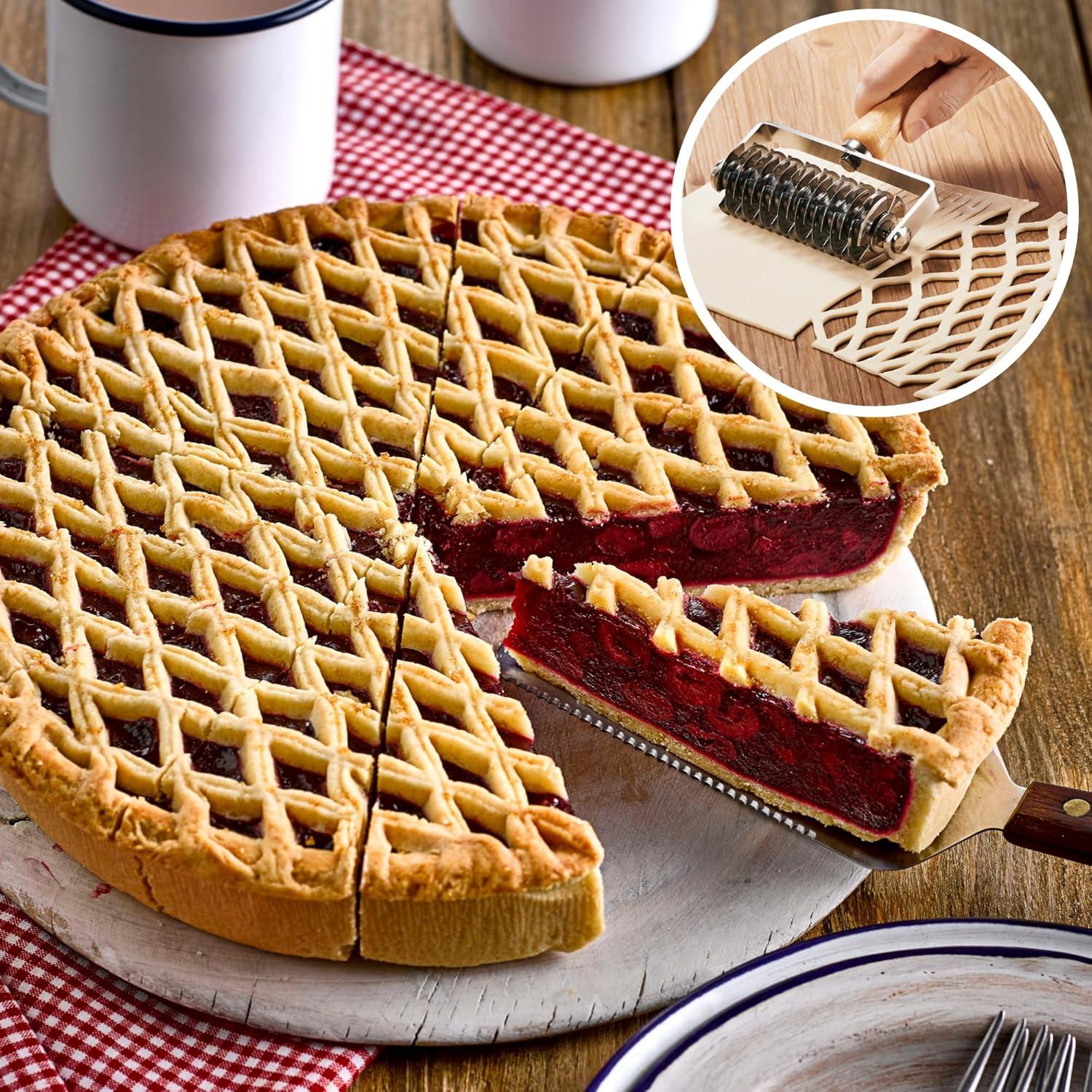 Cortador de Masa Rejilla y Doble Rueda FUNNANS 0.5kg